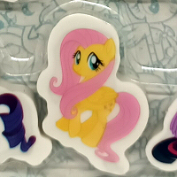 Fluttershy shaped eraser