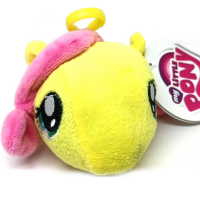 Fluttershy head keychain plush