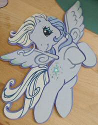 Silver Glow foam piece
