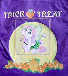 Fluttershy Halloween trick or treat bag