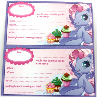 StarSong party invites